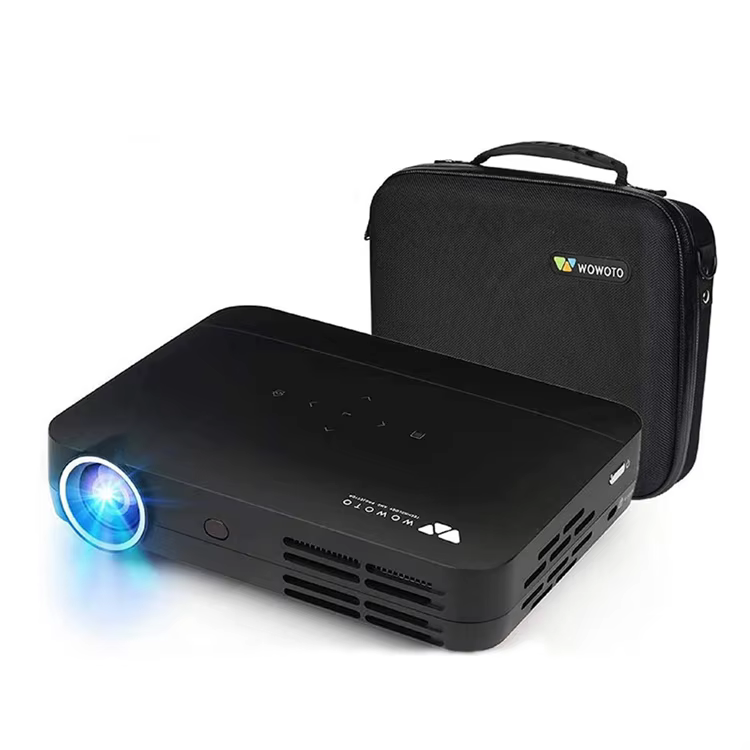 High-Brightness Smart Projector: DLP HDR 500 Lumens, 4K UHD, Android 9, WiFi6, for Home Gaming & Daytime Viewing — image 5