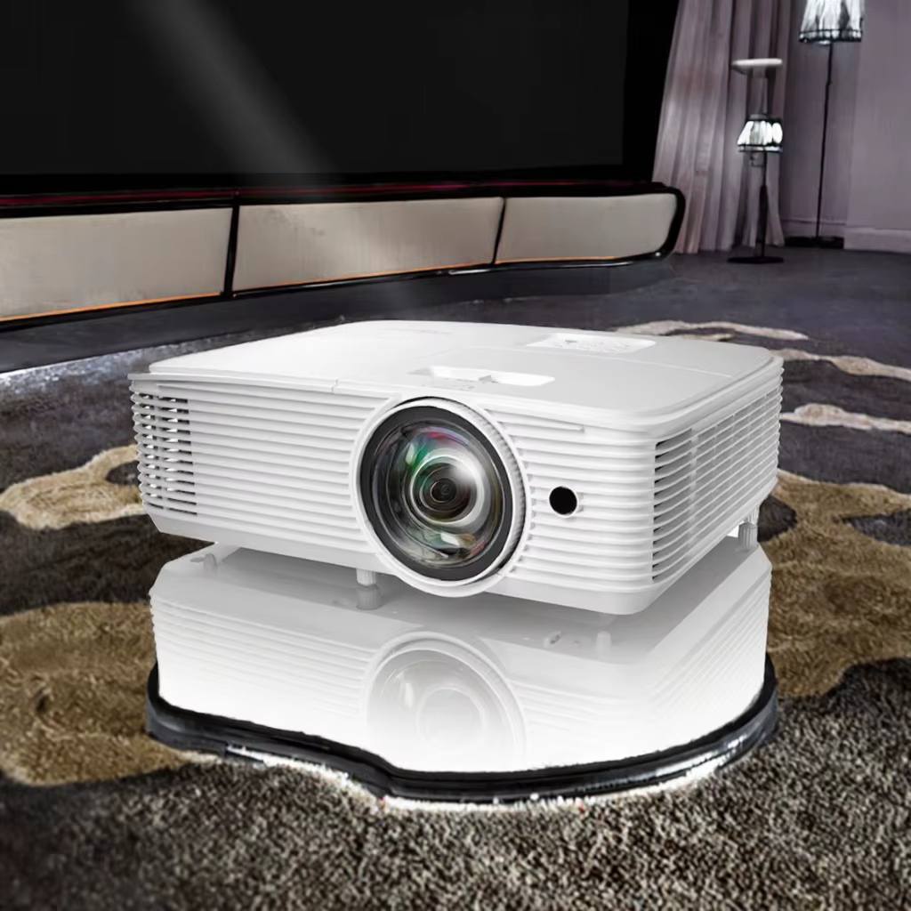 Wowoto Home Cinema Projector Low Noise High Brightness 3800 Lumen with Built-in Speaker for Home Use Business Meetings — image 3