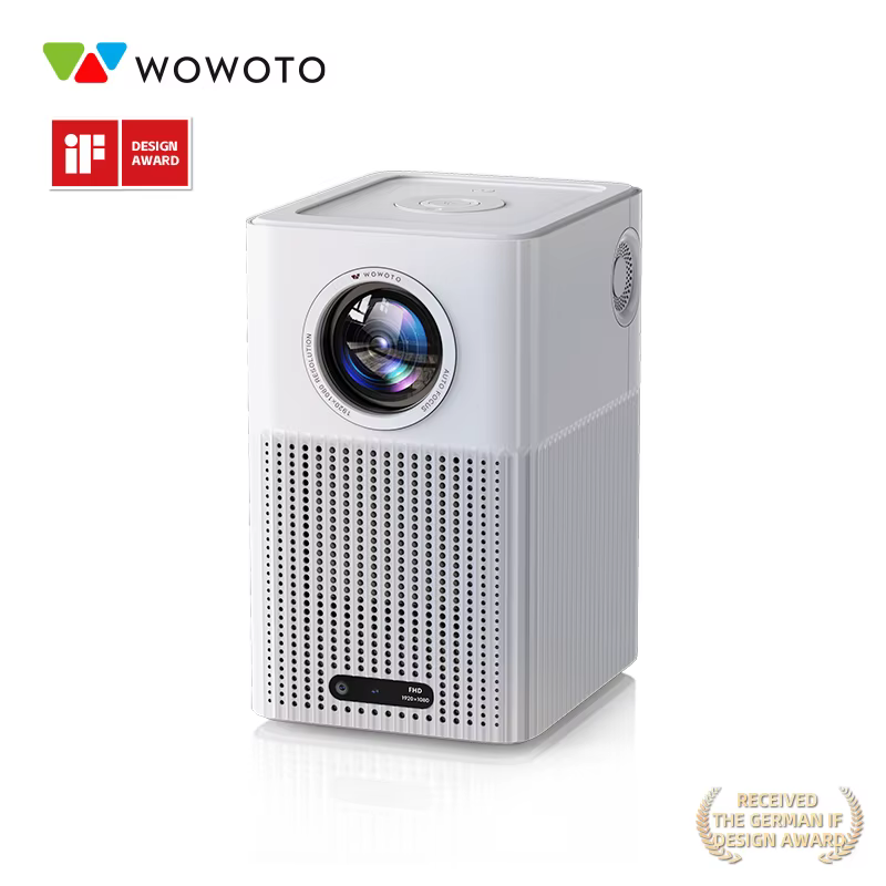 Portable HD Wireless Projector:  with Android 9  Conference Mode. Perfect for Home Theaters and Educational Settings. — image 2
