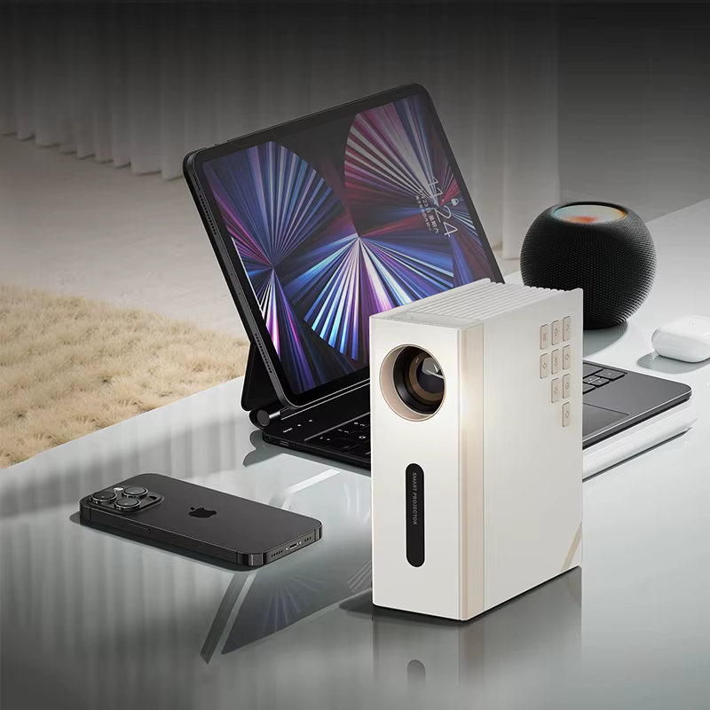 BL02 Mini Portable Android Projector US Local Wifi Smart Mirroring Screen Maximum Resolution Mini Portable TV Projector — image 5