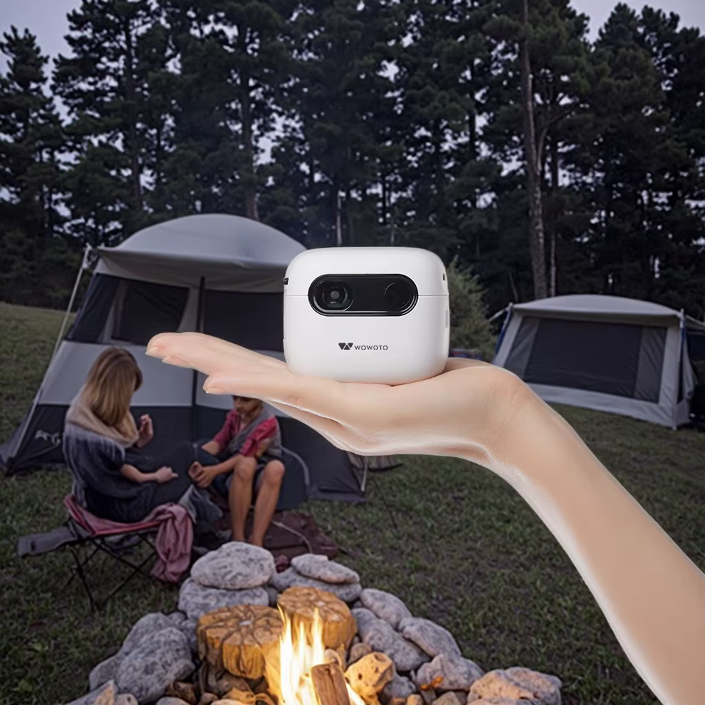 Q7s Mini Portable HD 4k Android 9.0 Dual Brand WiFi BT Smart Projector Factory Price — image 3