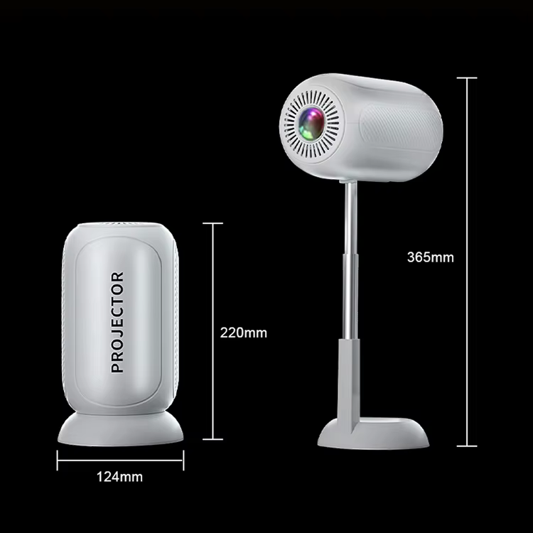 Wholesalers Ts-6 240ansi Vertical Screen Projector Android Wifi Bt Tv Projector 4k Home Theater Lcd Smart Projector — image 3