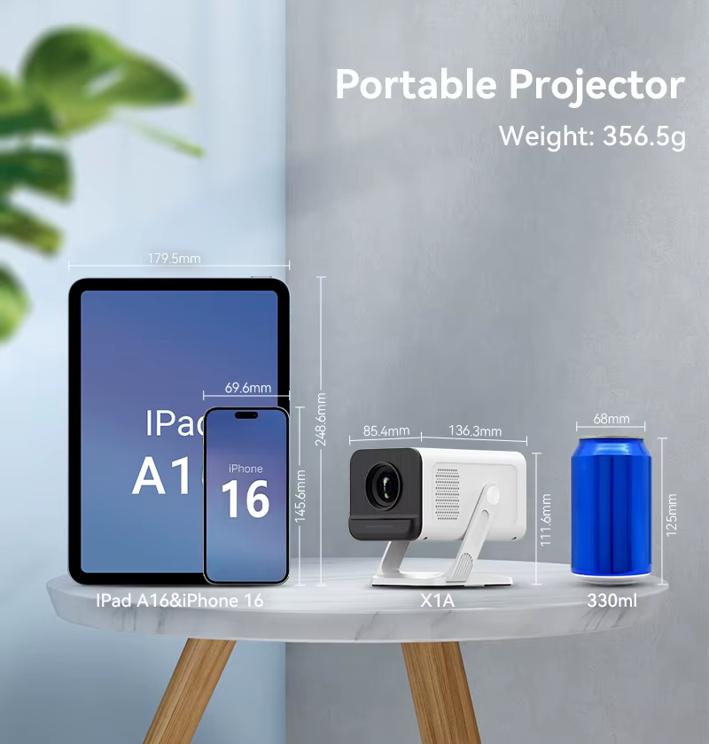 Tripsky X1AA Portable Licensed Netflix Mini Whale TV Projector Smart Android 13 Projecteur LCD Home Theater Video Proyector — image 6