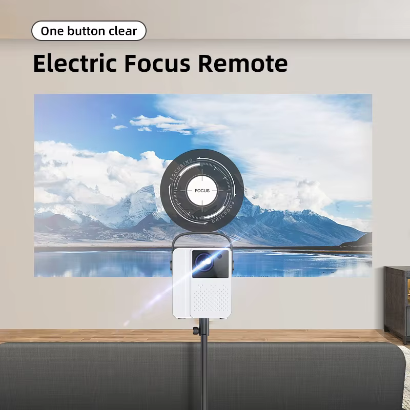 Tripsky T2 PRO Mini Portable Led Android Projector Full HD Smart Portable Projector for Indoor Outdoor Mini Theater — image 4