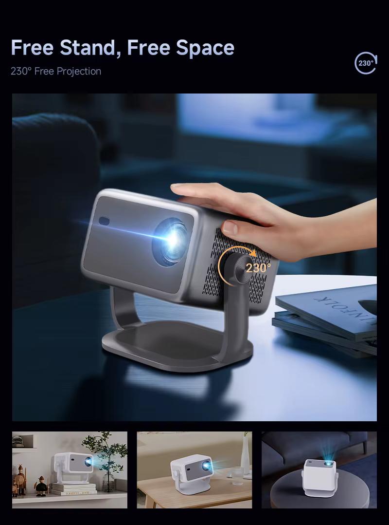 Tripsky Netflix Officially Android 13 Projector Voice Remote Control Native 1080P Home Theater 4K Smart Projector — image 6