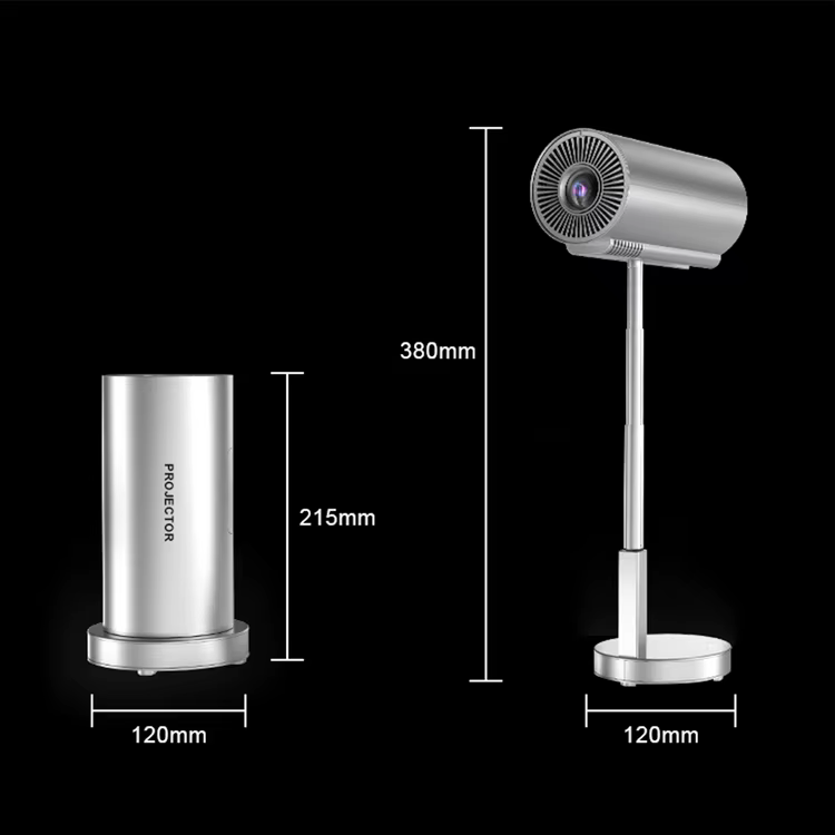 TS-3 Wholesales Smart LED Proyector 4K Wifi Android 11 Video Projecteur Home Theater Folding Portable Android Projector — image 3
