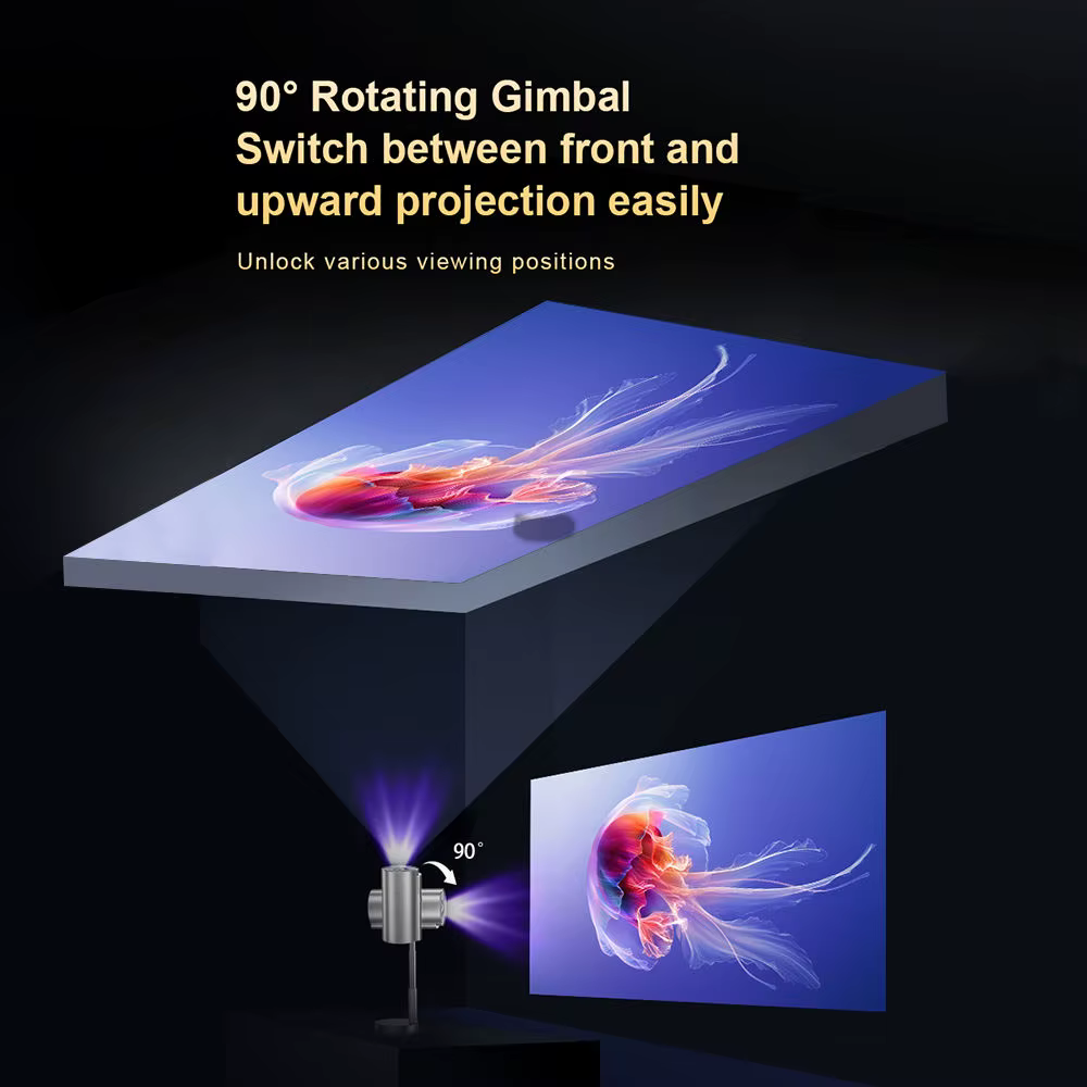 TS-3 Wholesales Smart LED Proyector 4K Wifi Android 11 Video Projecteur Home Theater Folding Portable Android Projector — image 5