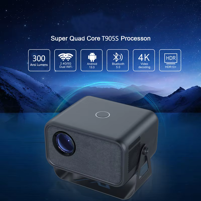 Tripsky Factory 4K Proyector Mini Business Office Projector Outdoor Movie Projector Android Smart Projectors — image 2