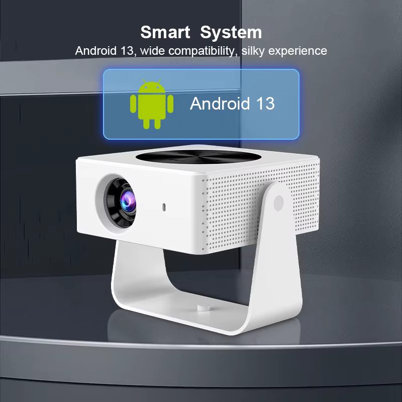 Tripsky T1pro Mini Projector with WiFi and Bluetooth 4K Support Smart Projector Android 13 Outdoor Portable Proyector — image 3
