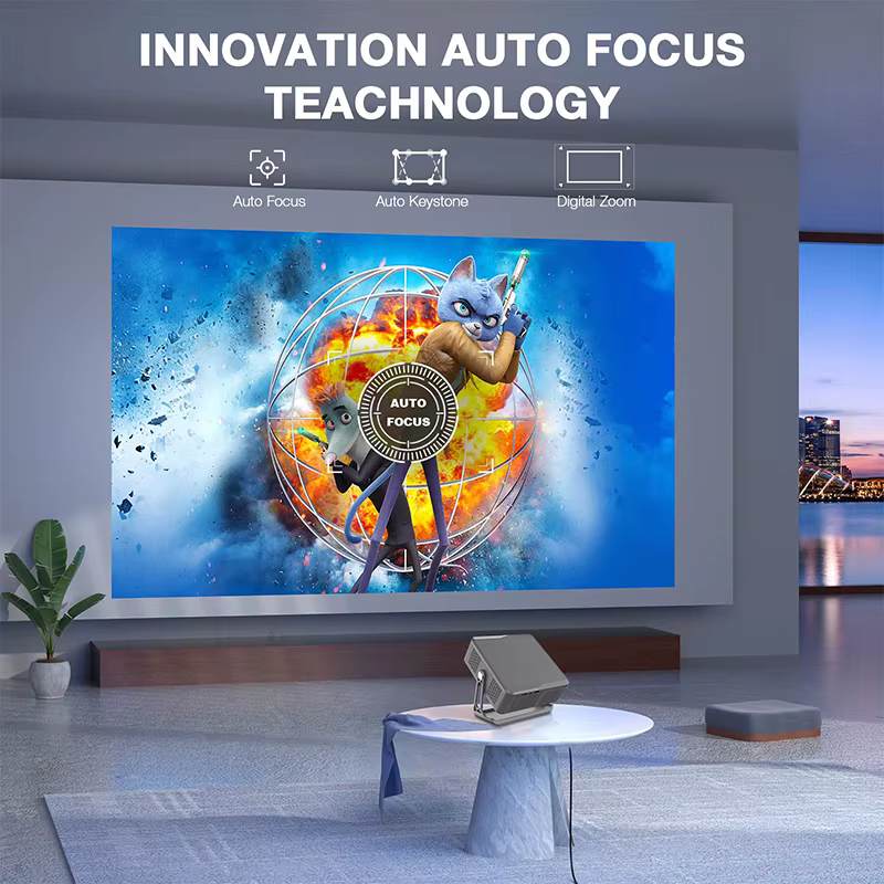 Tripsky T7 1080P Projector 4K Video Movie Smart Android Proyector WiFi High Brightness Home Theater Beamer Projectors — image 5