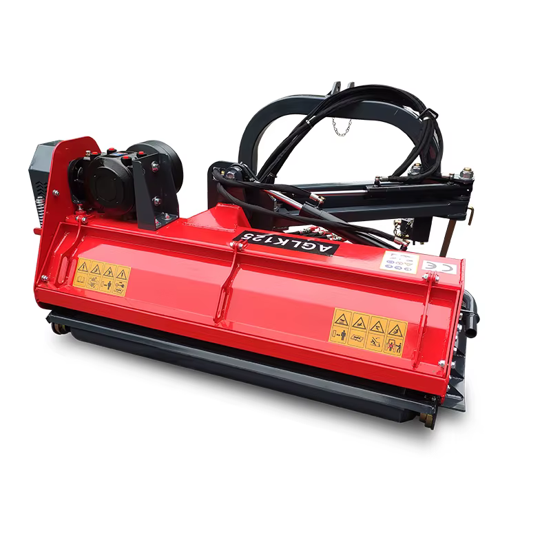 CE Certification AGLK Tractor PTO Shaft Hydraulic Offset Flail Mower Mulcher with Adjustable Cutting Width — image 2