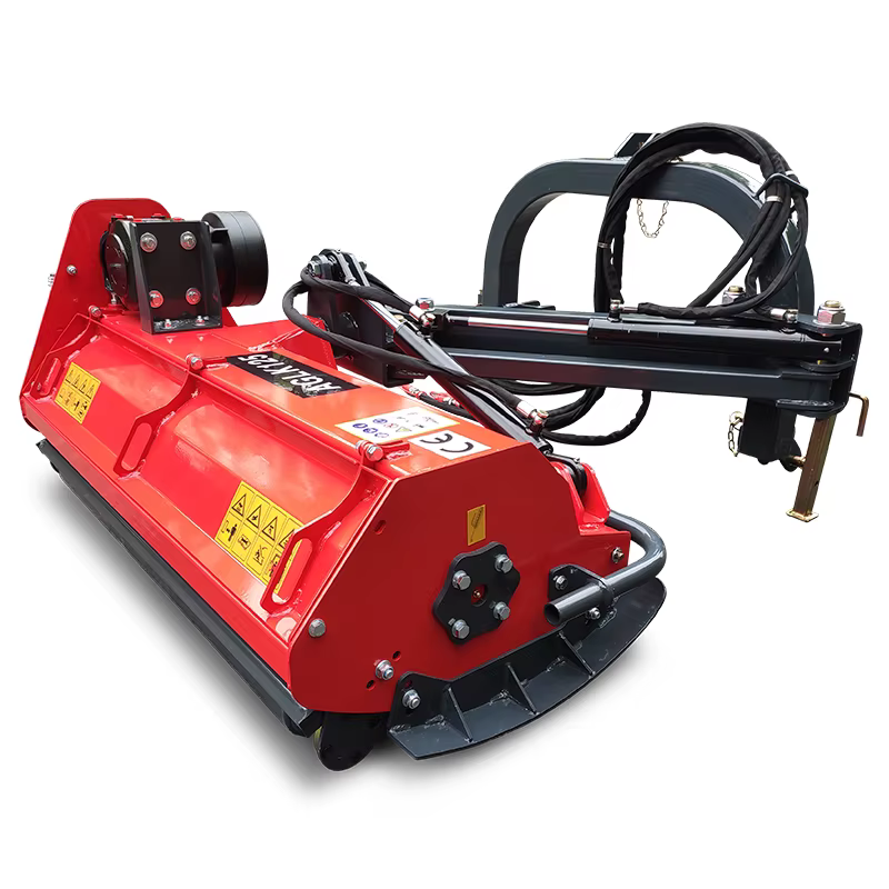 CE Certification AGLK Tractor PTO Shaft Hydraulic Offset Flail Mower Mulcher with Adjustable Cutting Width — image 4