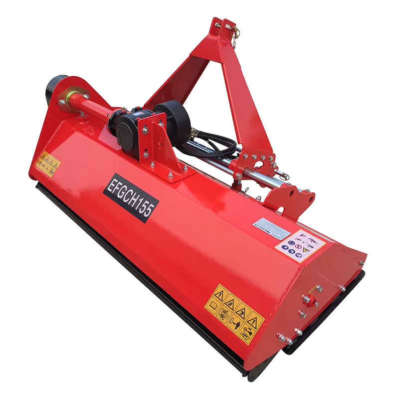 Hot Selling Farm Machine Tractor PTO Driven Hydraulic Flail Mower Mulcher for Home Garden — image 4