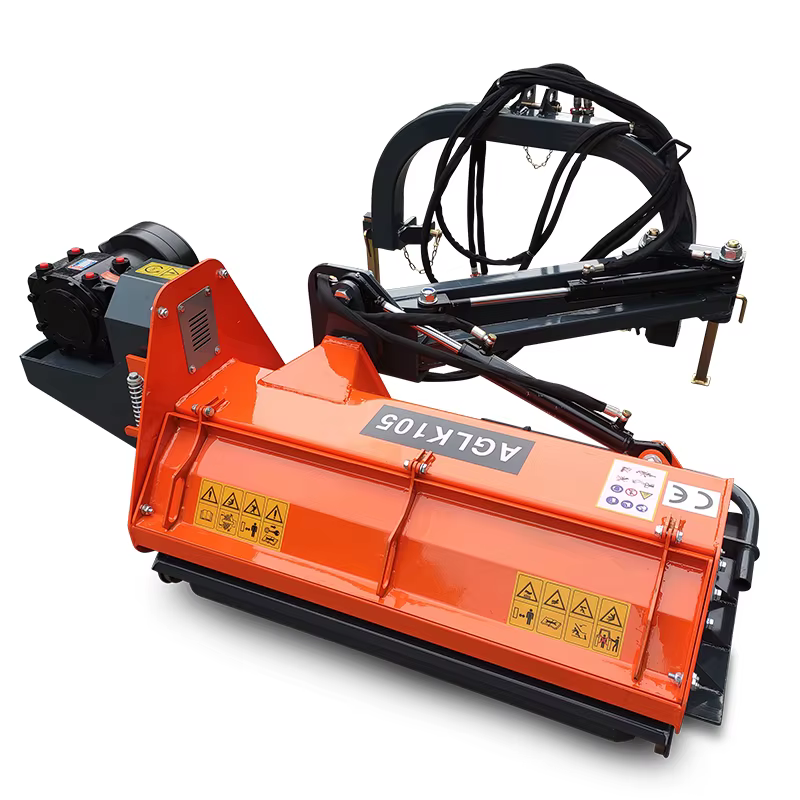 Agriculture Machinery Tractor Flail Mower Standard Ditch Bank Hydraulic Flail Mower for Slope Roadside Mowing — image 2
