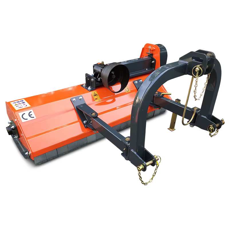 High Efficient Rear-side Lawn Mower Light Duty Tractor PTO Flail Mower for Farm Work — image 2
