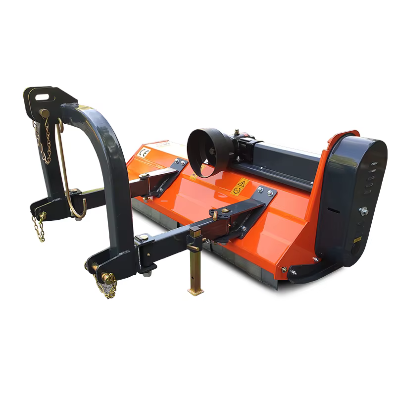 High Efficient Rear-side Lawn Mower Light Duty Tractor PTO Flail Mower for Farm Work — image 3