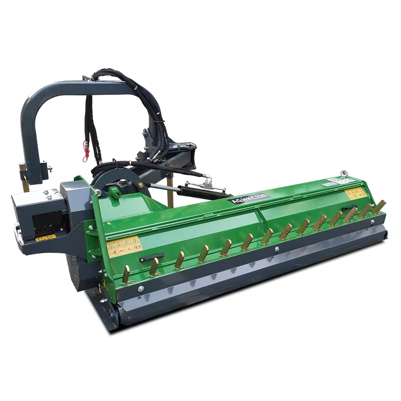 High Efficient Compact Tractor Lawn Mower Side Shift Hydraulic Flail Mower for Sales — image 3