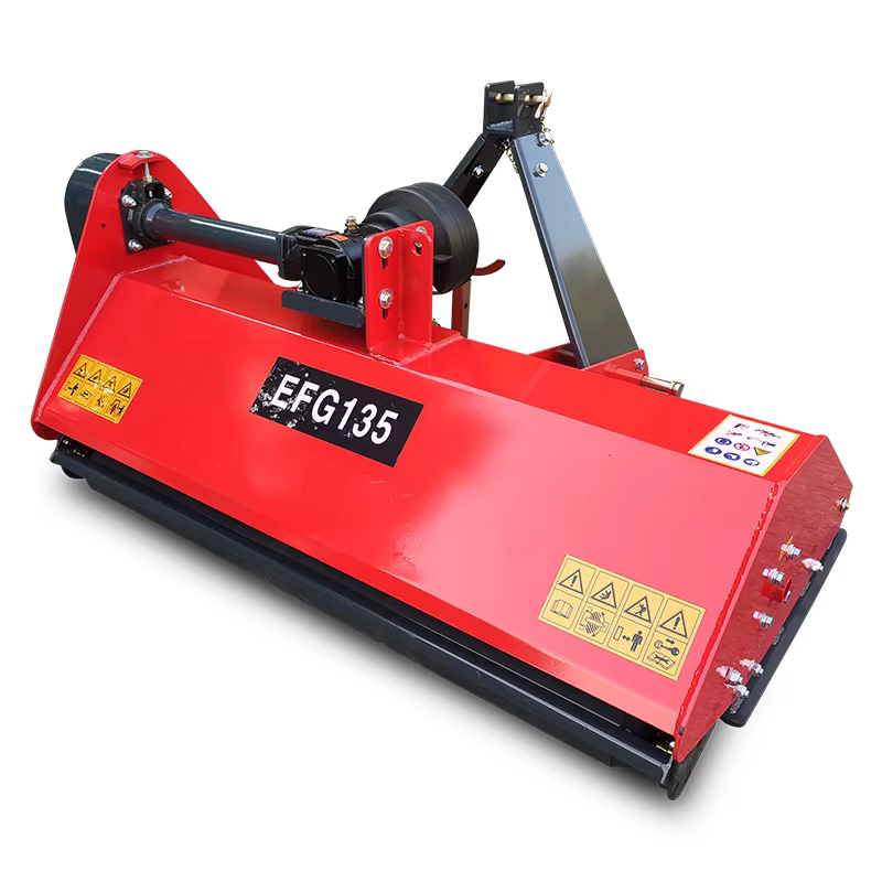 Heavy Duty Compact Tractor Flail Mower 3 Point PTO Driven Lawn Mower for Bush Grass Cutting — image 3