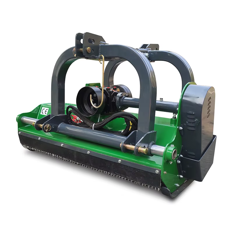 CE Certificated Heavy Duty Tractor Lawn Mower Hydraulic Flail Mower for Grass Cutting — image 3