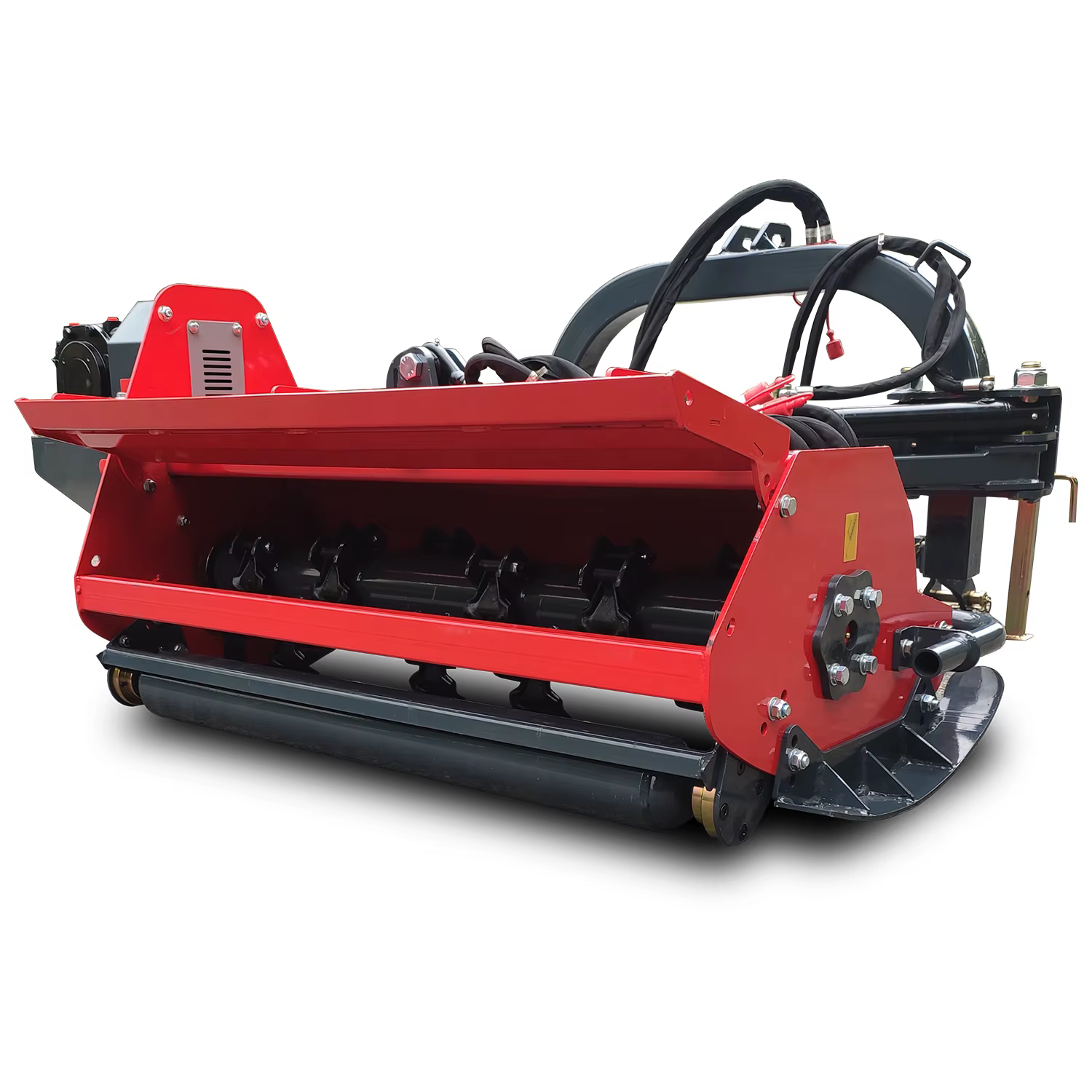 Farm Machinery Offset Flail Mulcher Hydraulic PTO Flail Mower for Compact Tractors — image 4