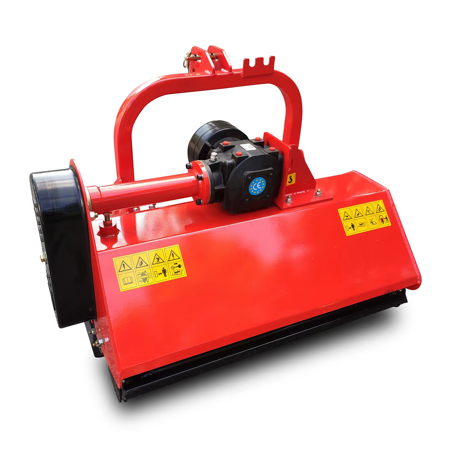 Low-cost Agriculture Machines Heavy Duty PTO Driven Flail Mower for Small Farm Tractor — image 2