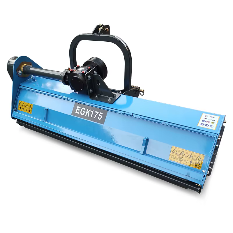 18-25hp New Heavy Duty PTO EGK Compact Tractor Flail Mower Tow Behind Mower with Hammer Blades — image 2