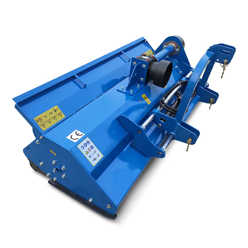 High Quality Heavy Duty Tractor Grass Cutter Hydraulic Flail Mower with Opening Flap — image 2