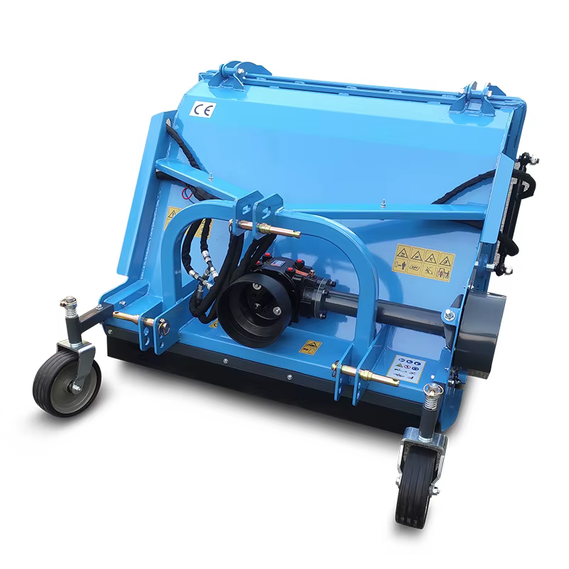 Tractor Equipment Hydraulic Flail Mower Grass Collector with Low Maintenance — image 2
