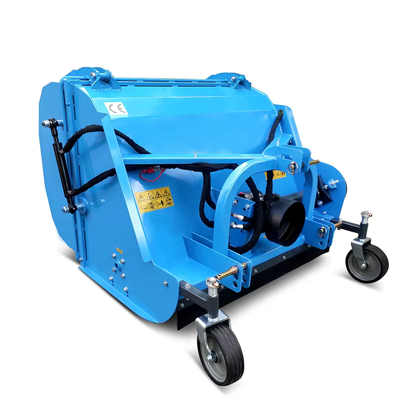Tractor Equipment Hydraulic Flail Mower Grass Collector with Low Maintenance — image 3