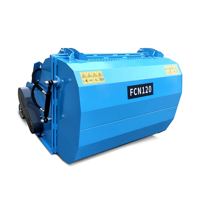 Tractor Equipment Hydraulic Flail Mower Grass Collector with Low Maintenance — image 4