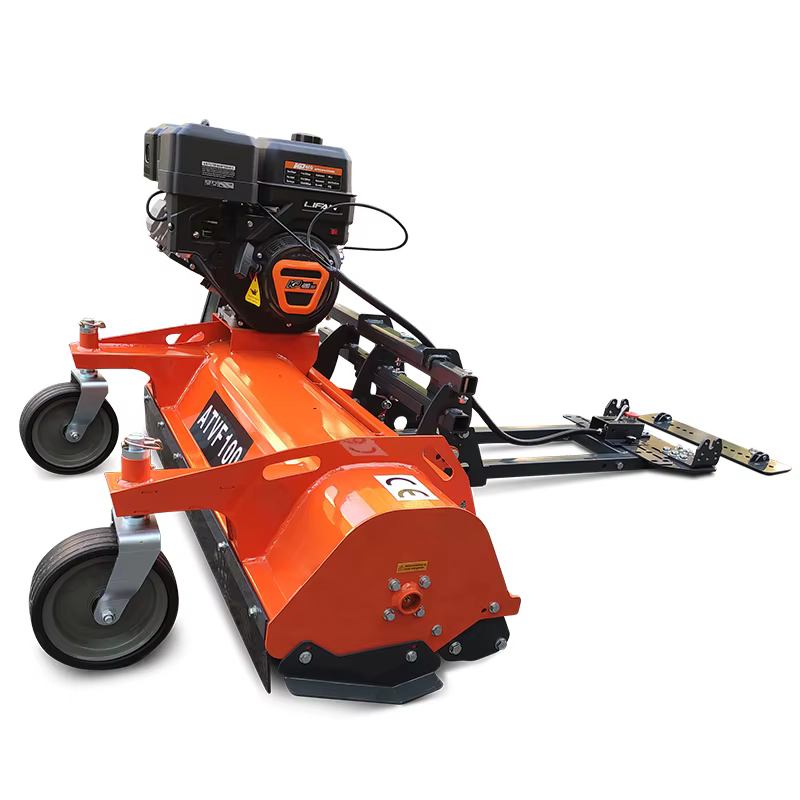 Agriculture Front Mounted ATV Flail Mower Gasoline Towable ATV Lawn Mower — image 2