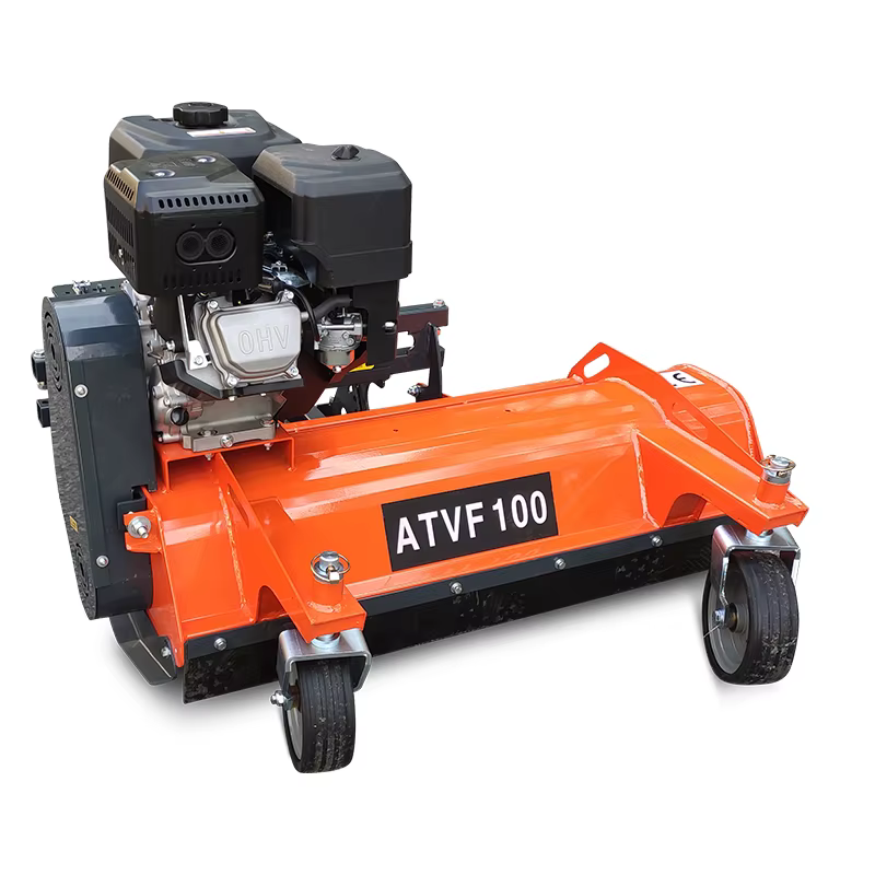Agriculture Front Mounted ATV Flail Mower Gasoline Towable ATV Lawn Mower — image 3