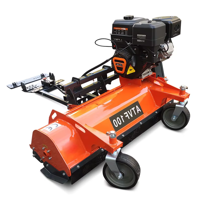 Agriculture Front Mounted ATV Flail Mower Gasoline Towable ATV Lawn Mower — image 5