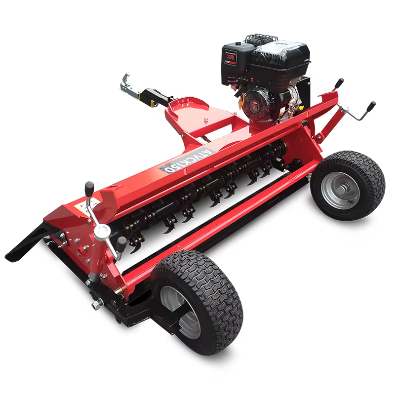 Chinese Manufacturer Farm Machines Quad Bike Mower Rear Tire Tow Behind ATV Flail Mower for Heavy Brush — image 2