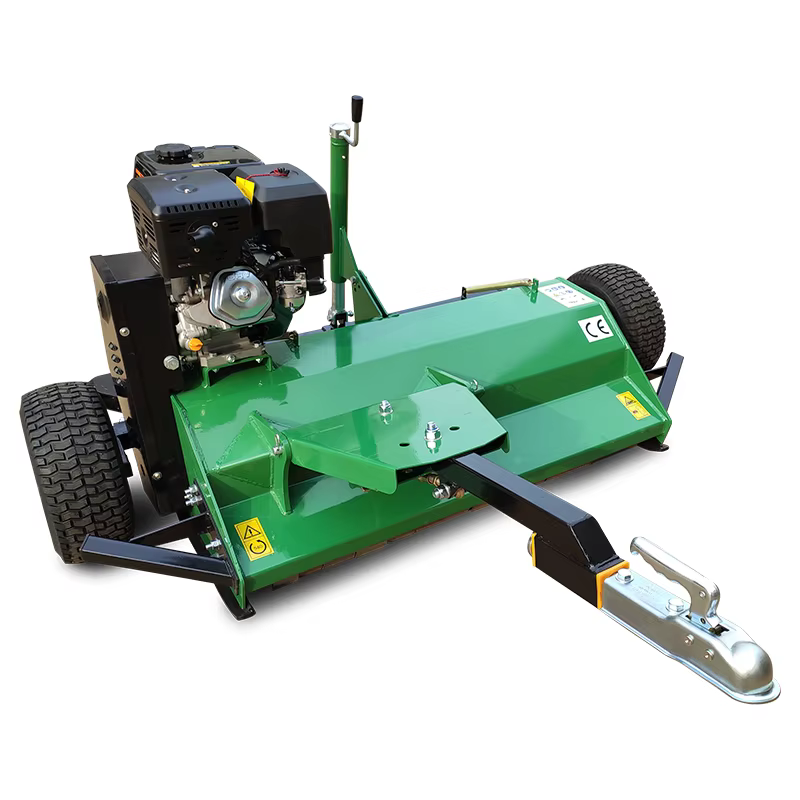 Agriculture Equipment Pull Behind ATV Flail Mower with Gasoline for Garden Farm Use — image 2