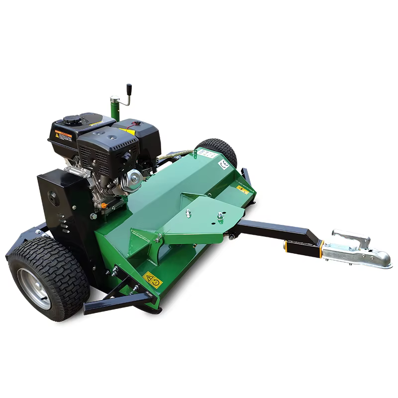 Agriculture Equipment Pull Behind ATV Flail Mower with Gasoline for Garden Farm Use — image 3