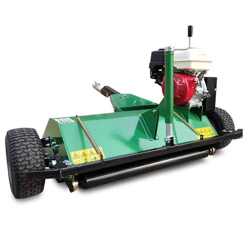 Agriculture Equipment Pull Behind ATV Flail Mower with Gasoline for Garden Farm Use — image 4