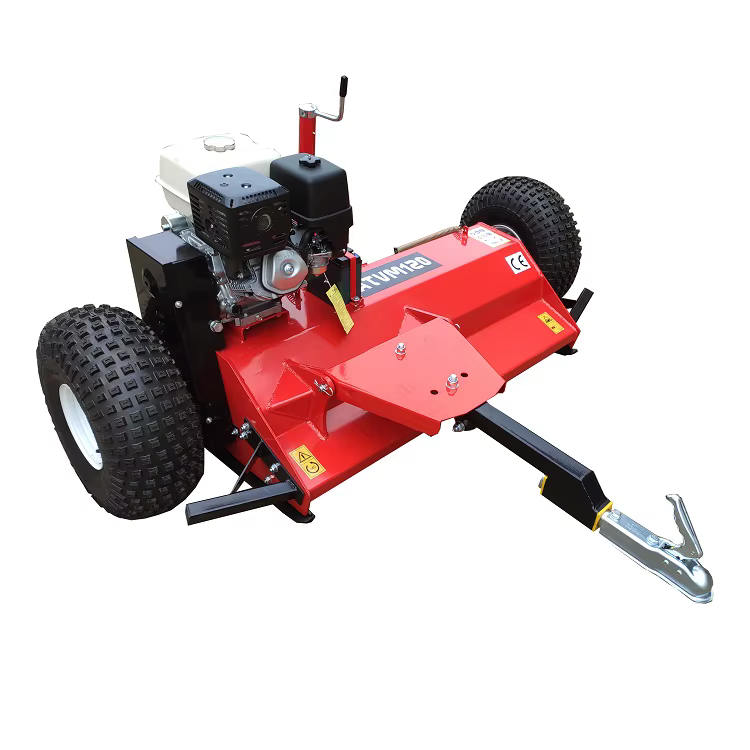 Factory Price Atv Flail Mower with Float Tyre for Brush Cutting and Field Maintenance — image 2