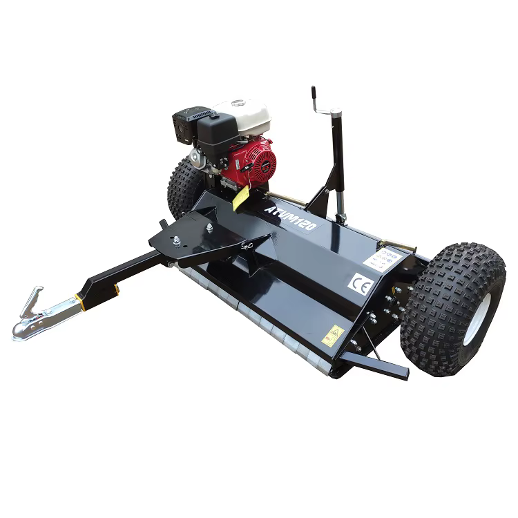 Factory Price Atv Flail Mower with Float Tyre for Brush Cutting and Field Maintenance — image 3
