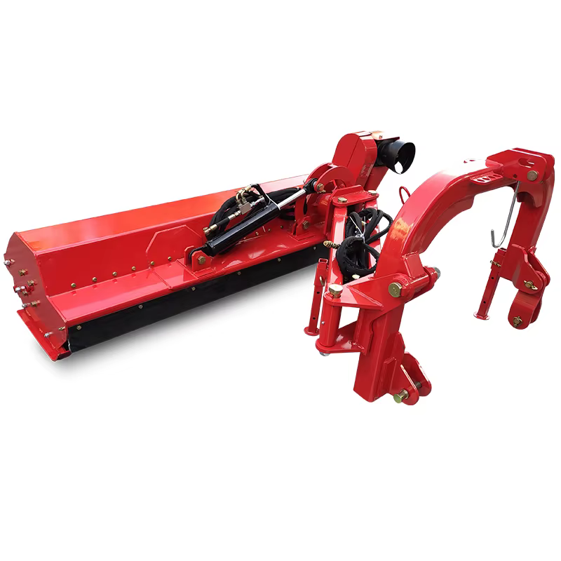 Agricultural Machinery AGF200 Hydraulic Lawn Mower Compact Tractor PTO Flail Mower for Grass Cutting — image 3