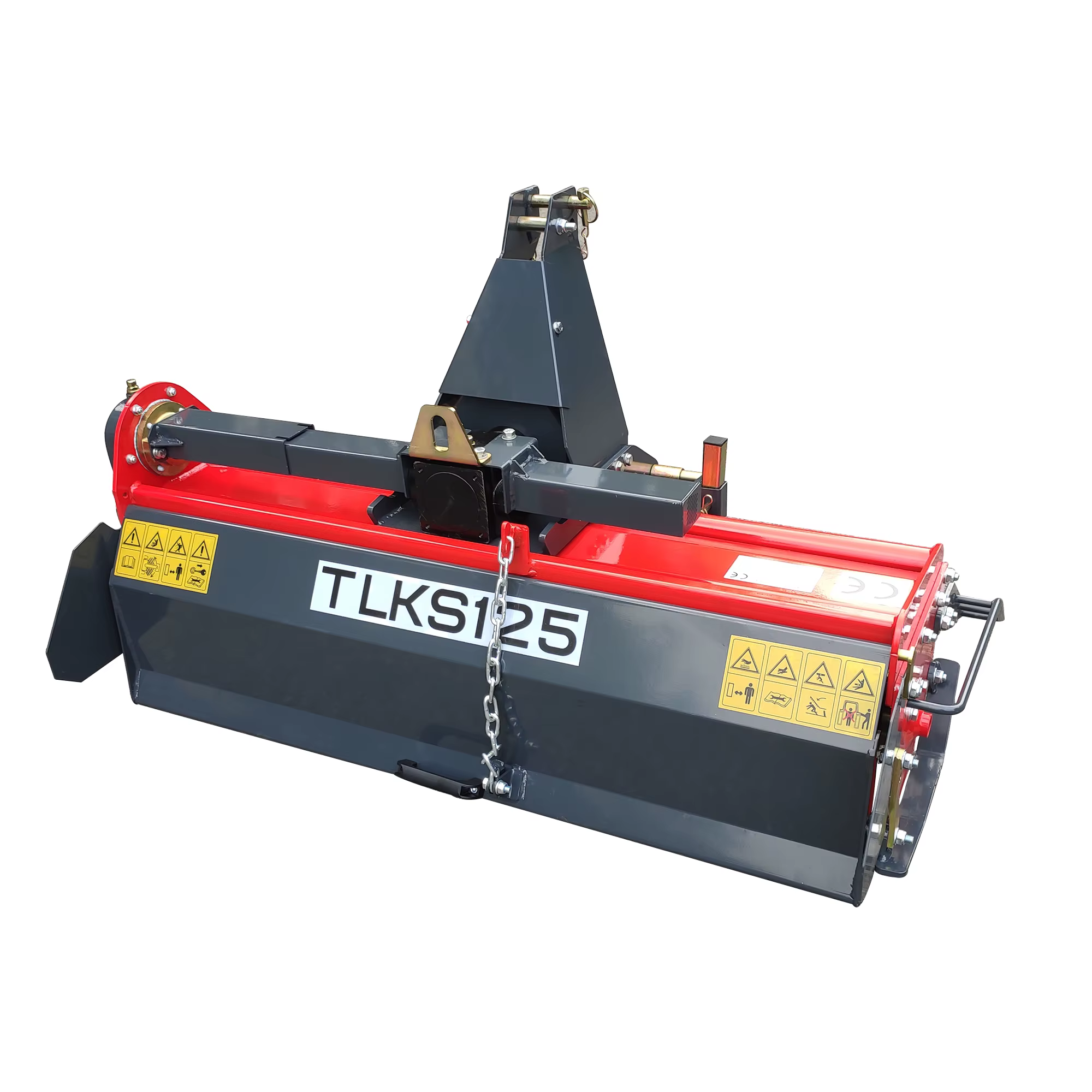 Farm Implement 3 Point Tractor Rotary Tiller Cultivator Tractor Rotovator for Home Garden Use TLKS Model — image 2