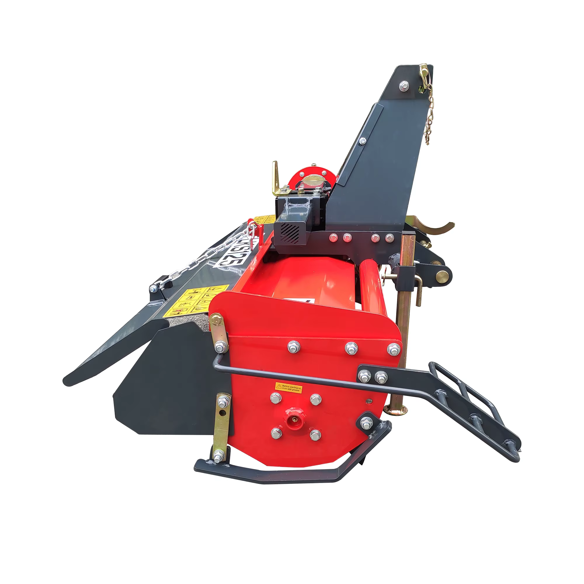 Farm Implement 3 Point Tractor Rotary Tiller Cultivator Tractor Rotovator for Home Garden Use TLKS Model — image 3