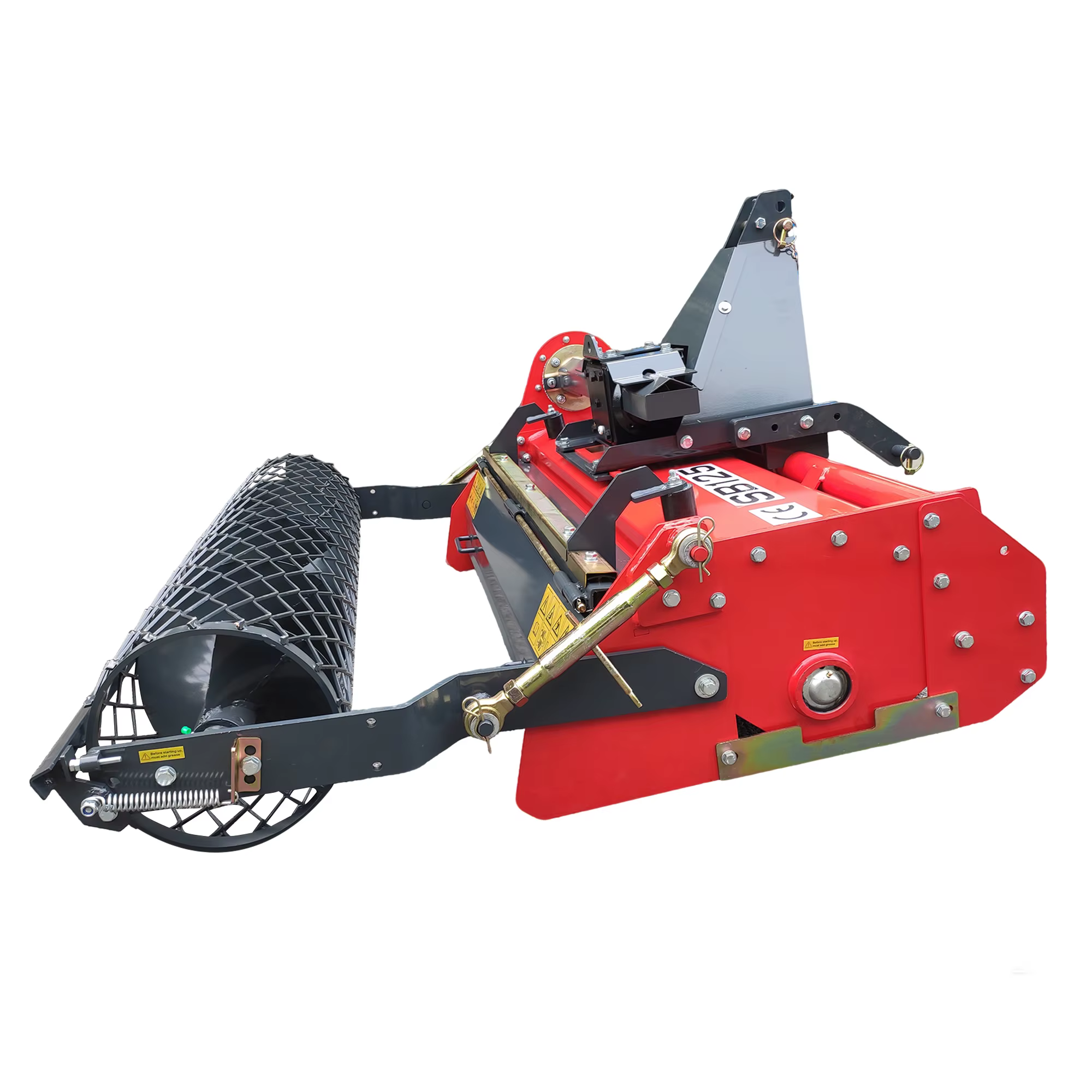 CE Approved Farmland Garden SB Series Light Duty Tractor 3 Point PTO Rotary Tiller Stone Burier — image 3