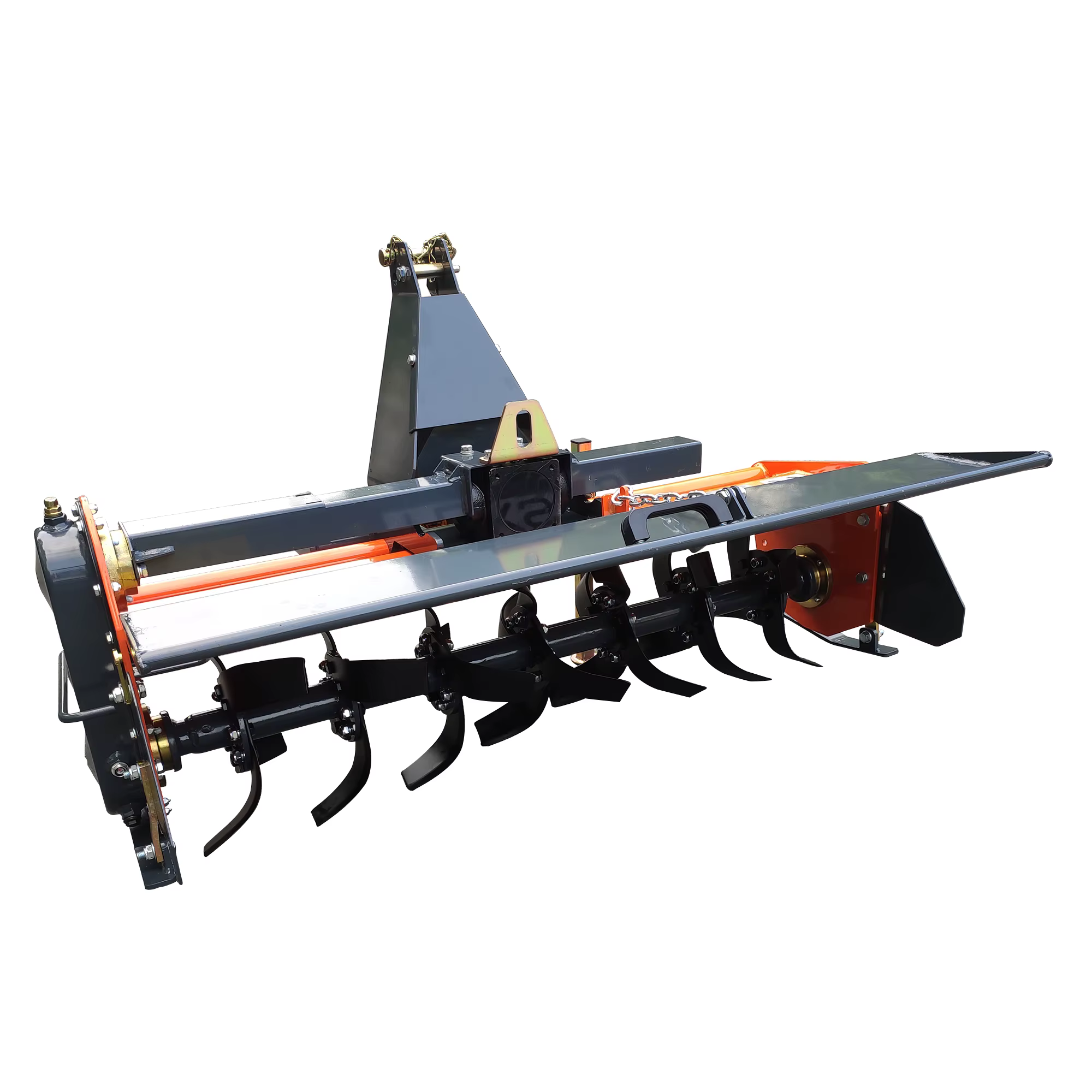 TKLS Light Duty Farm Garden Use 3 Point Rotary Tiller Cultivator for Small Tractor — image 3