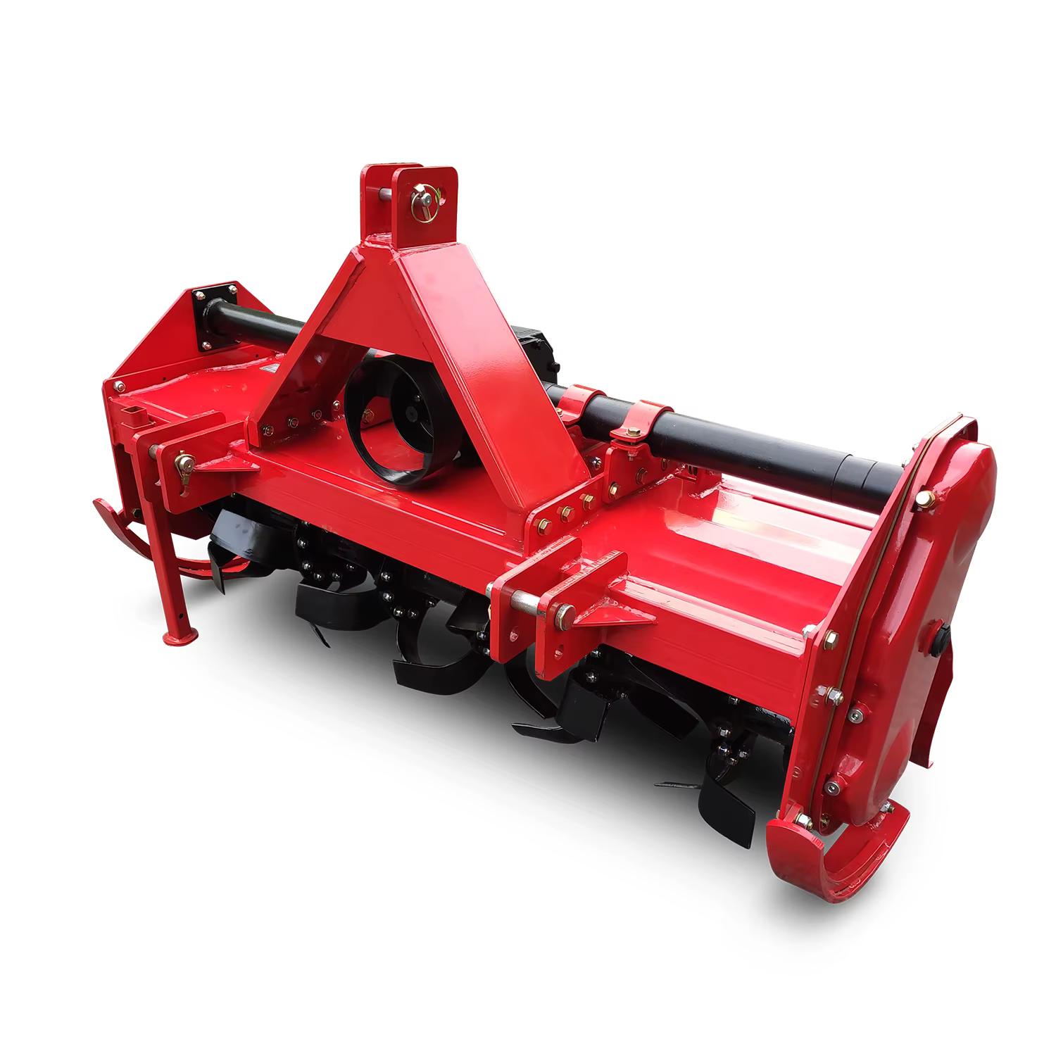 Agricultural Field Cultivator Tractor 3 Point Heavy Duty Rotary Tiller Rotavator for Soil Preparation — image 2