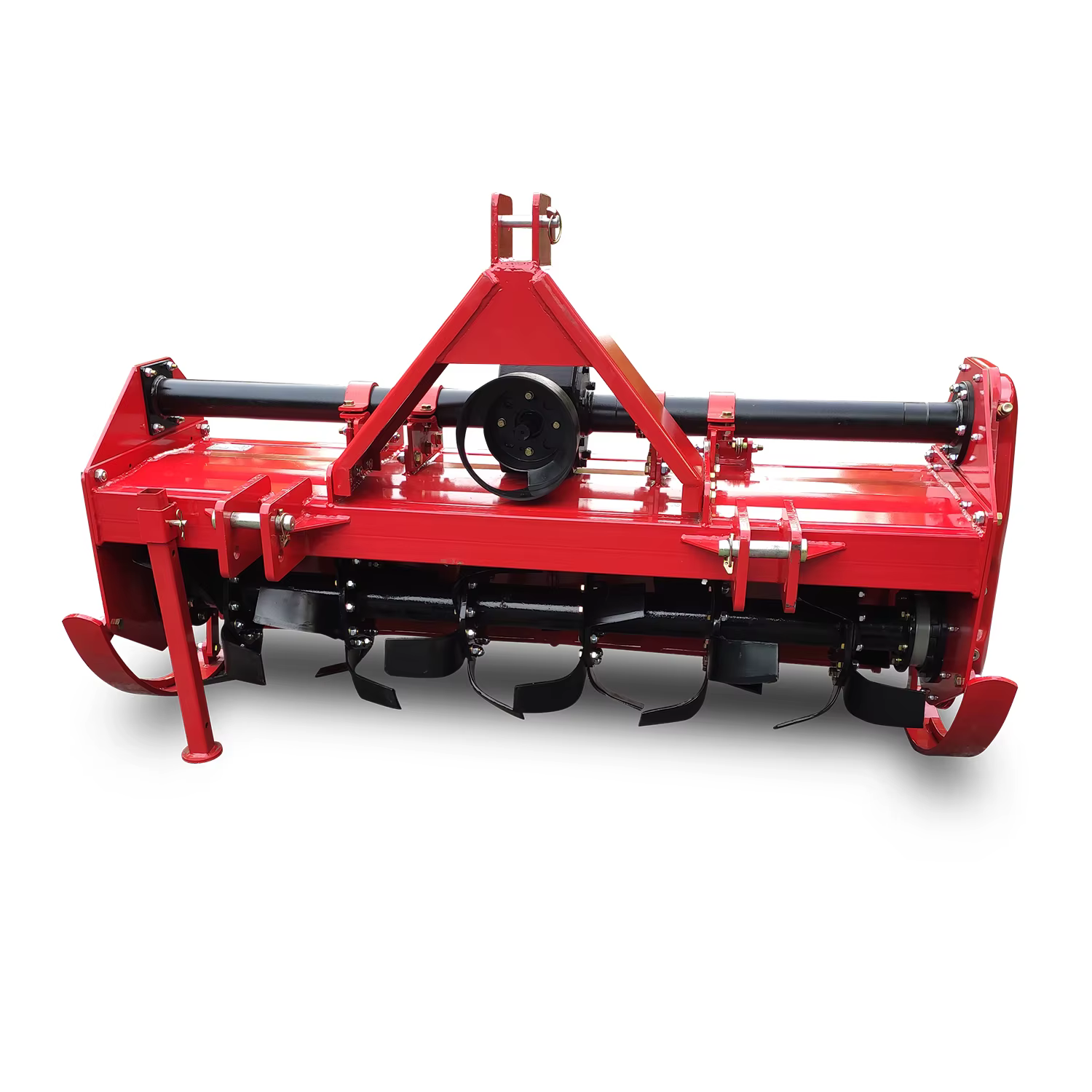 Agricultural Field Cultivator Tractor 3 Point Heavy Duty Rotary Tiller Rotavator for Soil Preparation — image 3