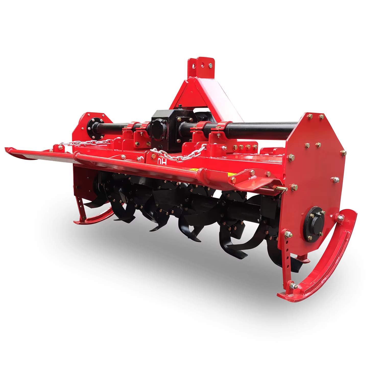 Agricultural Field Cultivator Tractor 3 Point Heavy Duty Rotary Tiller Rotavator for Soil Preparation — image 4
