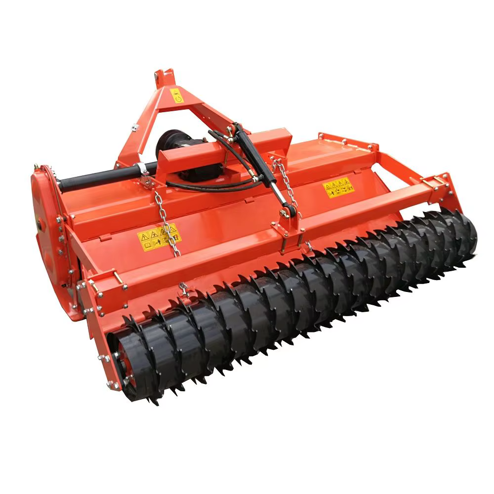 New Products Farm Machines HTLZ Heavy Duty Tractor Rotary Tiller Cultivator With Roller — image 3