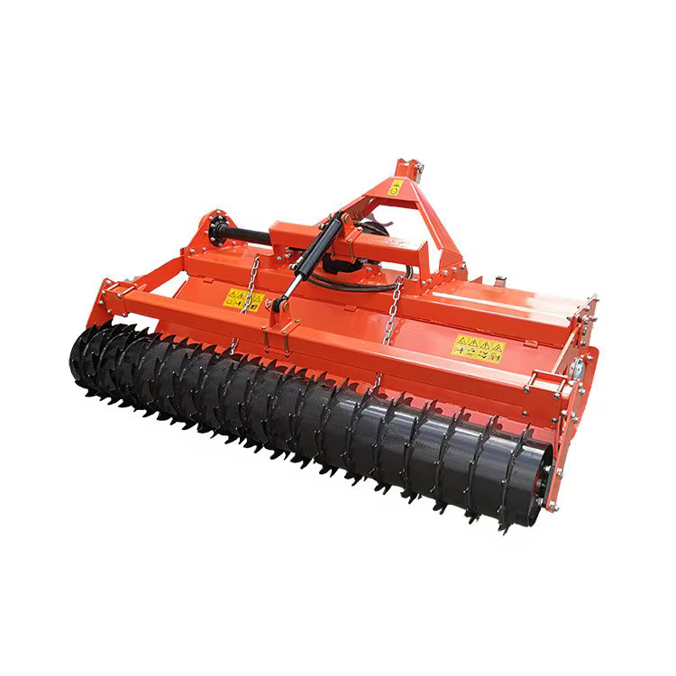 New Products Farm Machines HTLZ Heavy Duty Tractor Rotary Tiller Cultivator With Roller — image 4