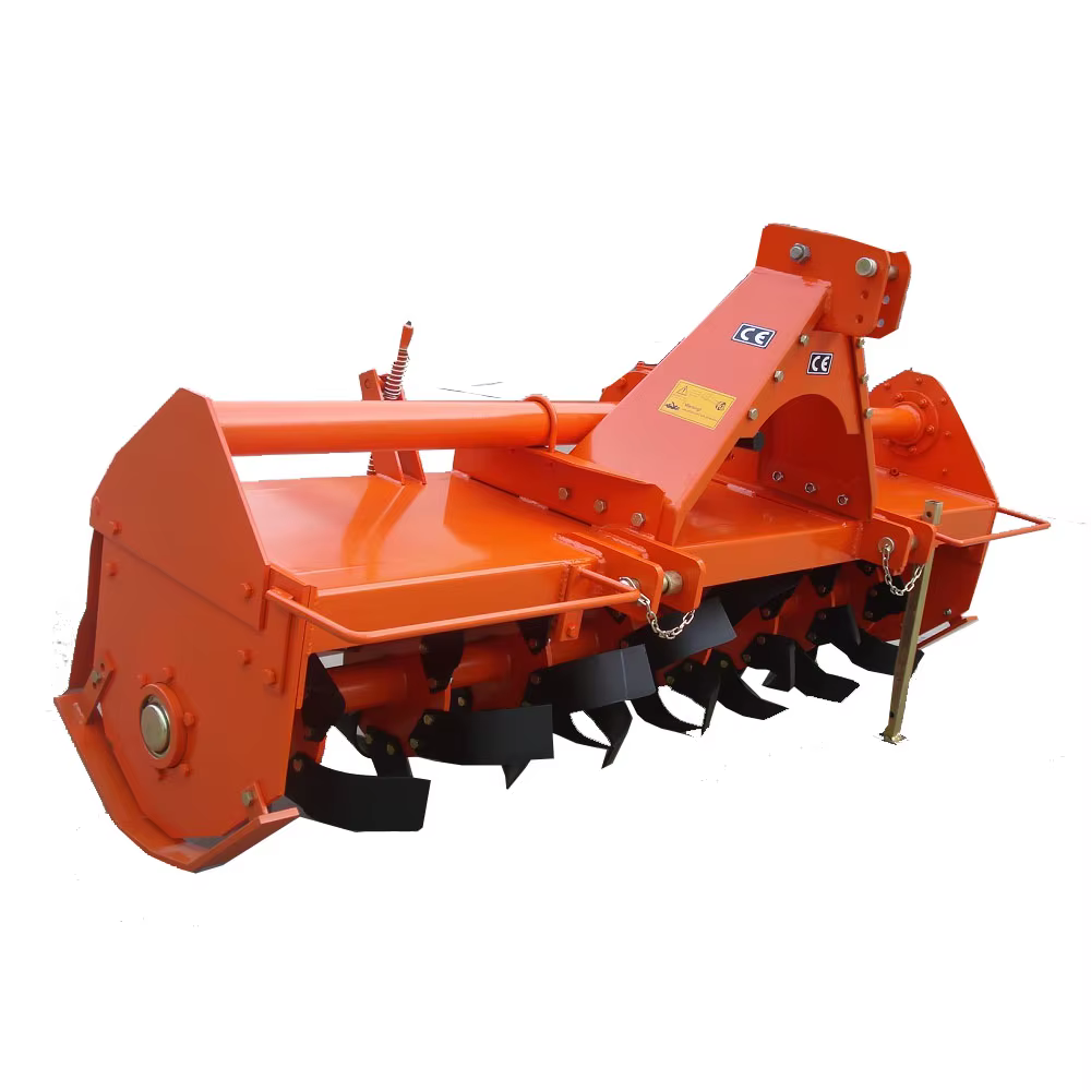TH Tilling Depth 8-14 cm Tilling Width 1.9m-2.3m Gear Drive Tractor Farm Rotavator Rotary Tiller — image 3